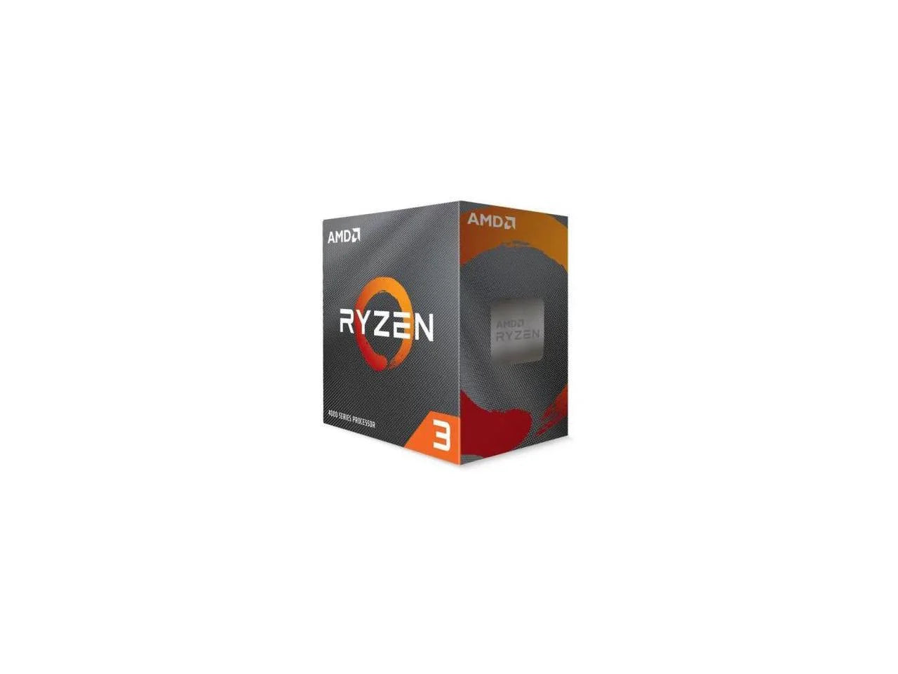 Ryzen 3 4100 3.8Ghz 4-Core AM4 Processor with Wraith Stealth Cooler - 100-100000510BOX