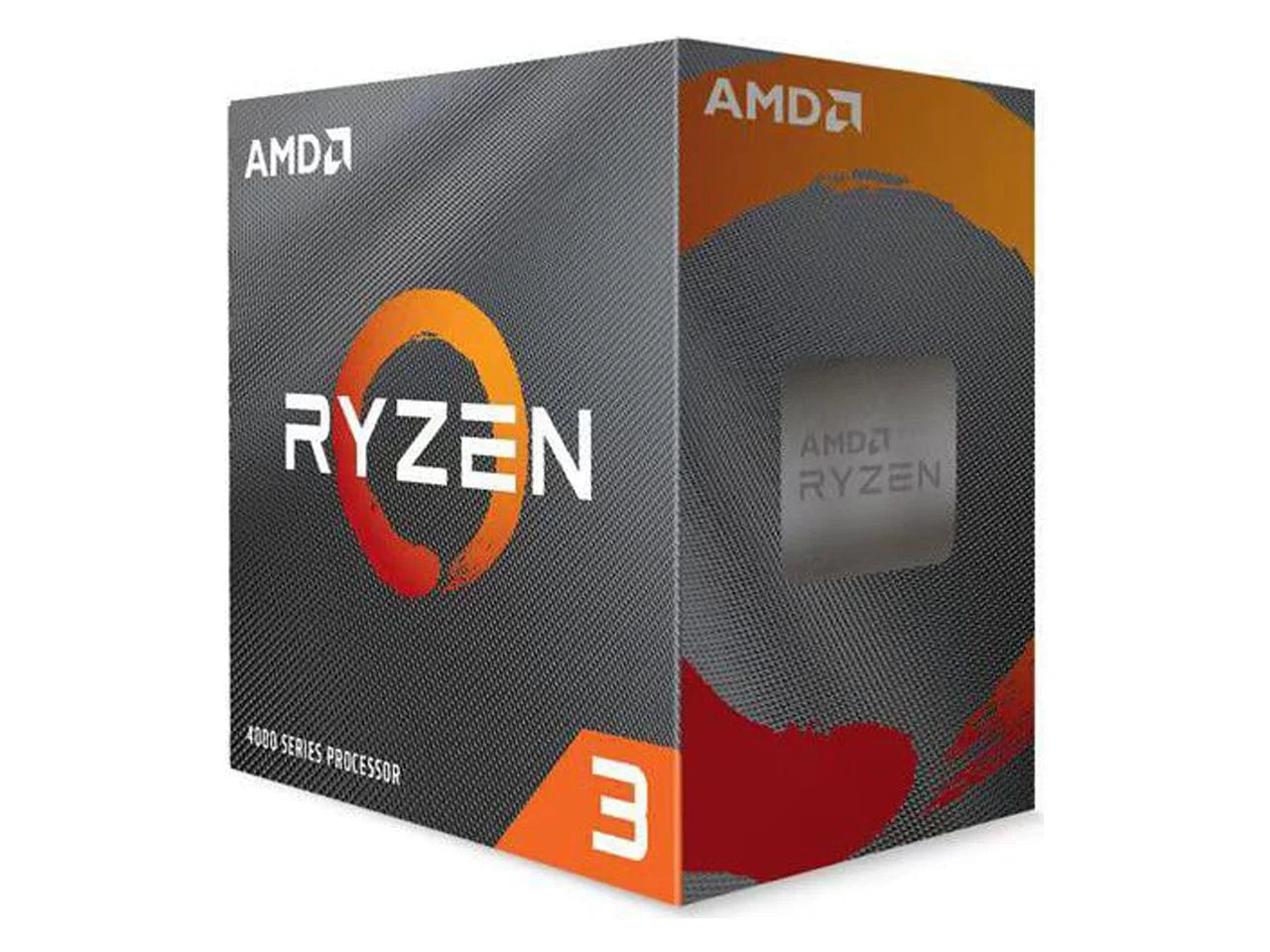 Ryzen 3 4100 3.8Ghz 4-Core AM4 Processor with Wraith Stealth Cooler - 100-100000510BOX